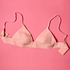 Triangle Brassière Smooth, Rose