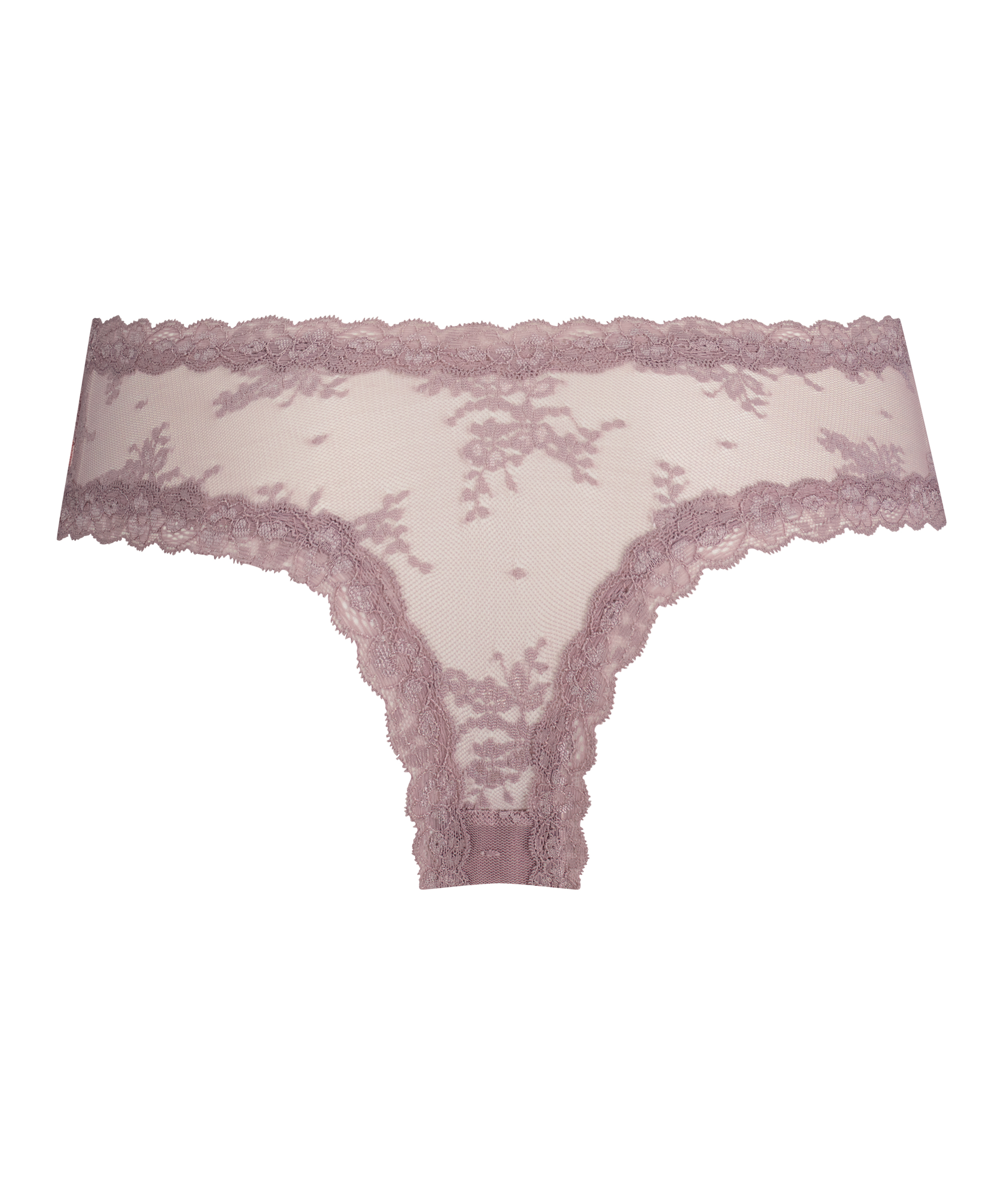 Brazilian V-shape Floral Mesh, Lila, main