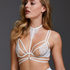 Soutien-gorge &agrave; armatures non-pr&eacute;form&eacute; Chasity, Blanc