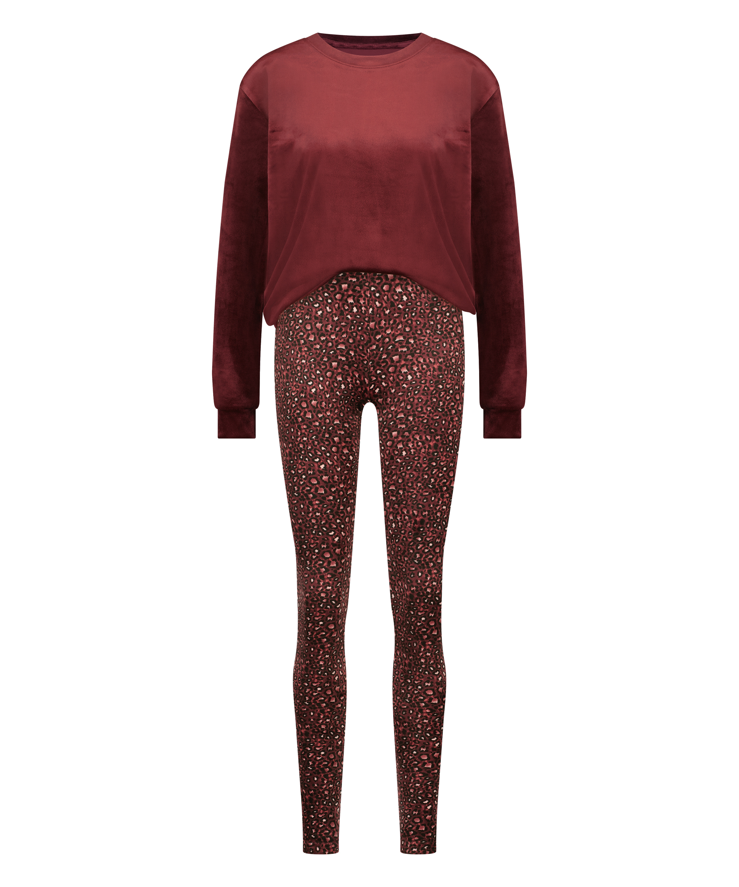 Pyjama avec sac, Violet, main