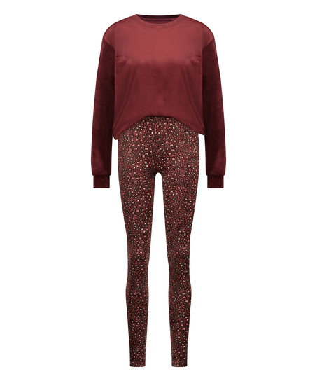 Pyjama avec sac, Violet