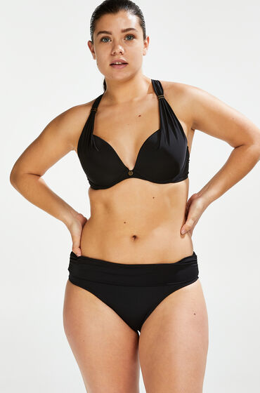 Hunkemöller Foldover Bikinislip Sunset Dream Schwarz