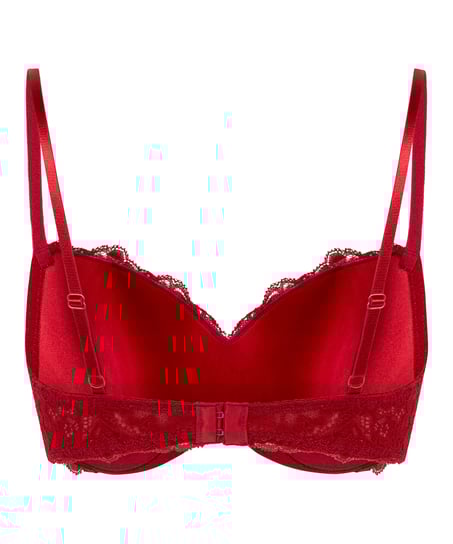 Soutien-gorge à armatures préformé Marine, Rouge