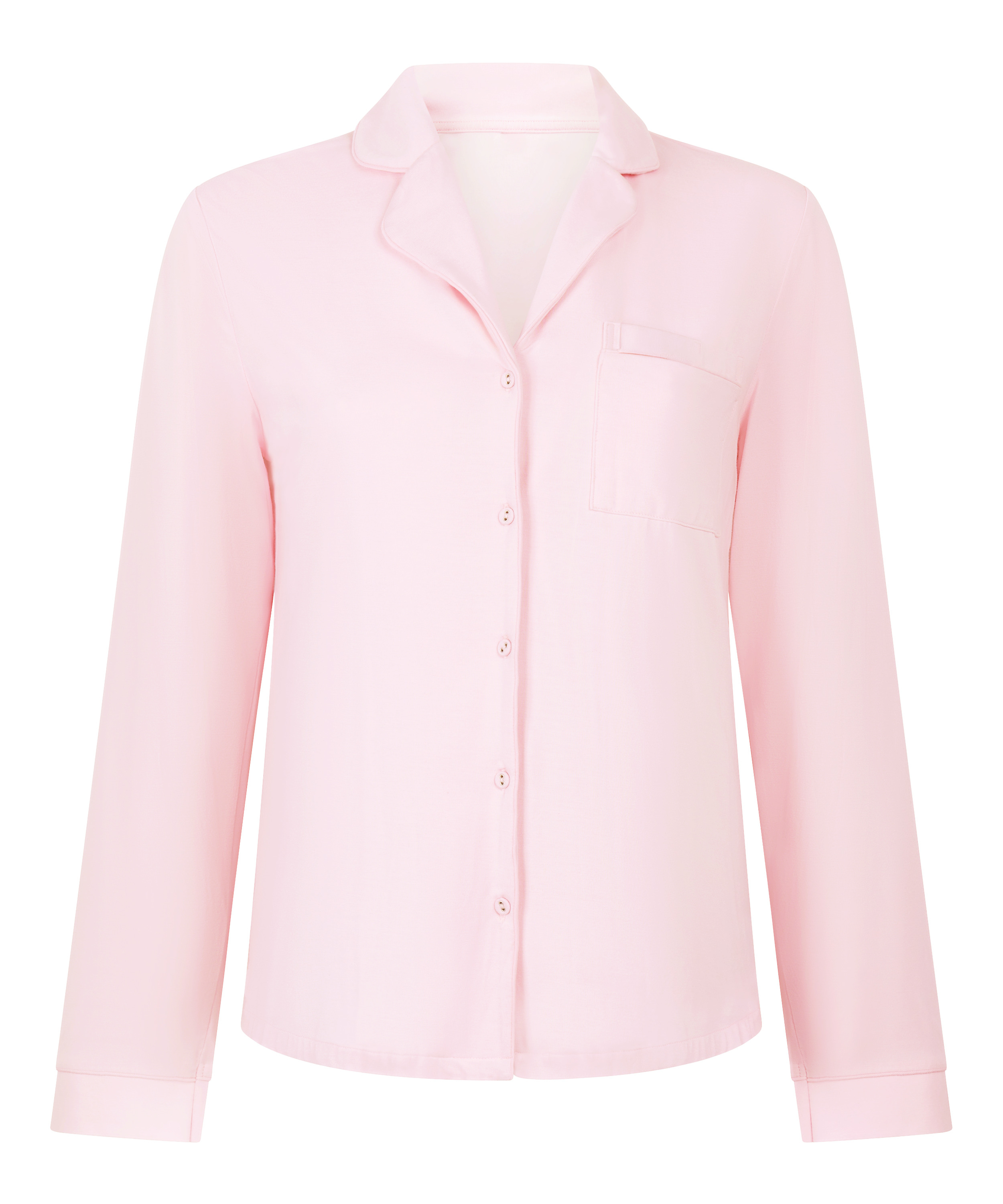 Veste à manches longues en jersey Essential, Rose, main
