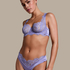 Soutien-gorge non-rembourré à armatures Charlie, Violet