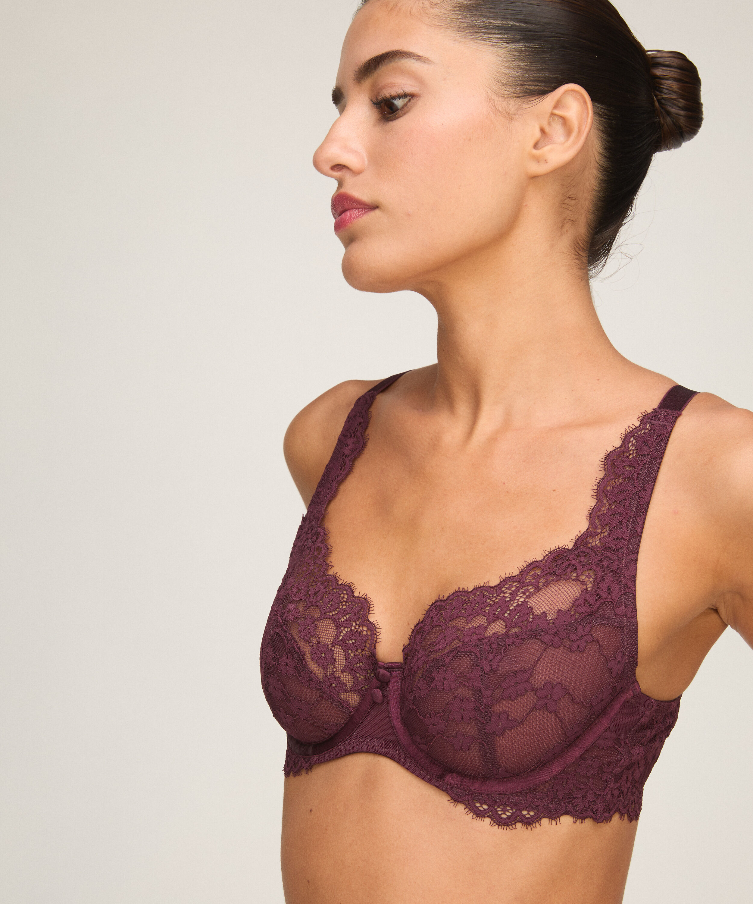 Soutien-gorge à armatures non-préformé Daisy, Violet