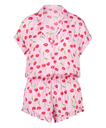 Onesie Teddy Cherry, Rose