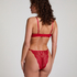 Soutien-gorge à armatures non-préformé Isabelle, Rouge, main Soutien-gorge à armatures non-préformé Isabelle, Rouge