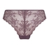 Slip brésilien Invisible Lace Back, Marron