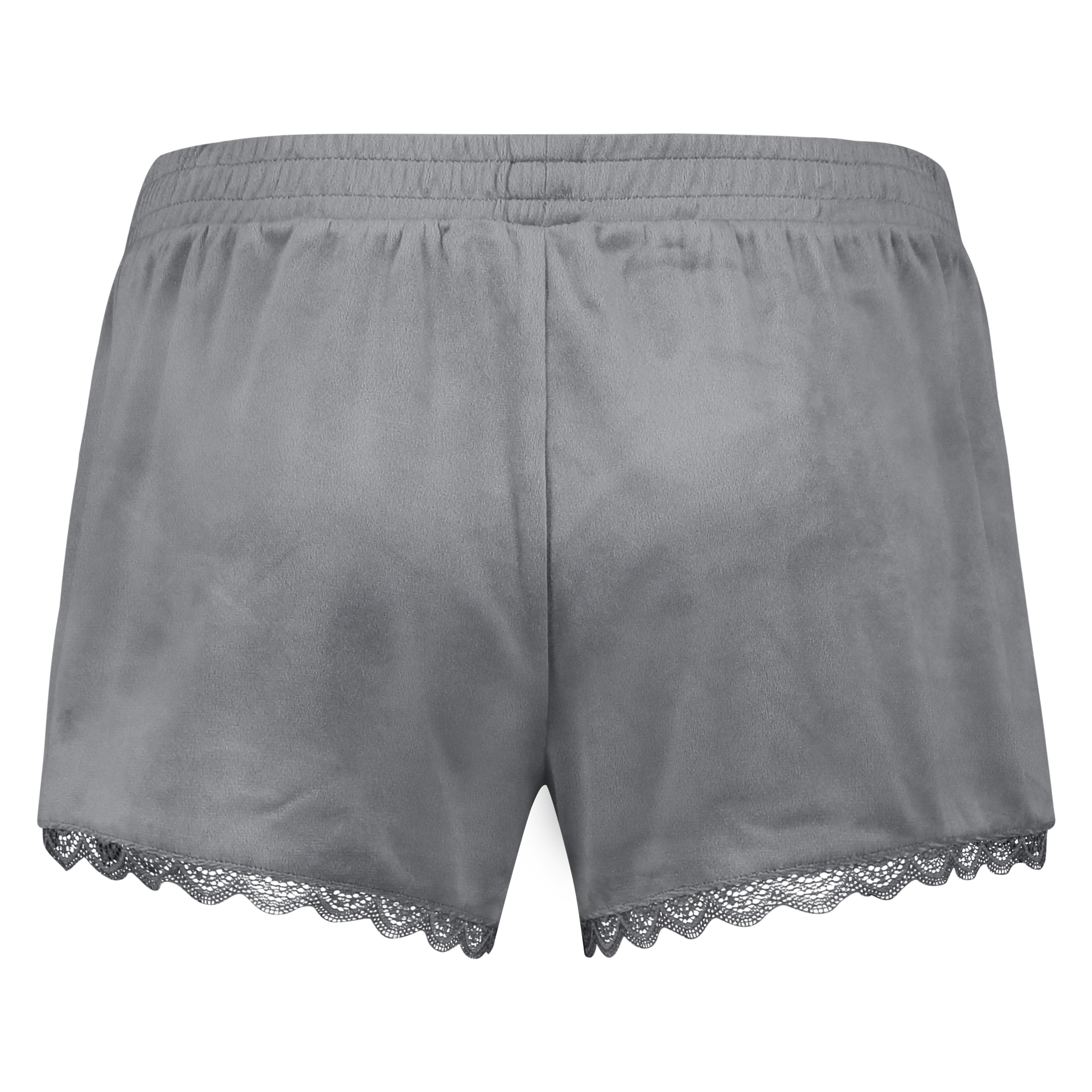 Shorts Velours Lace, Grau, main