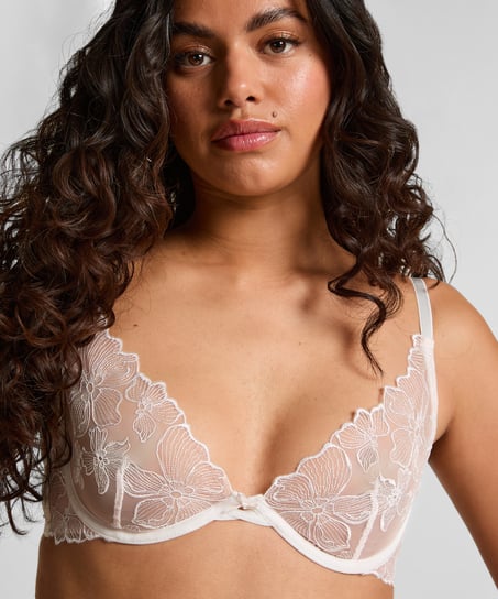 Soutien-gorge à armatures non-préformé Lauren, Blanc