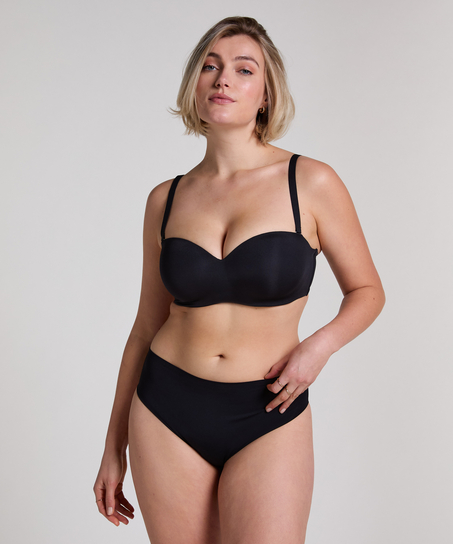 Slip brésilien Smooth, Noir