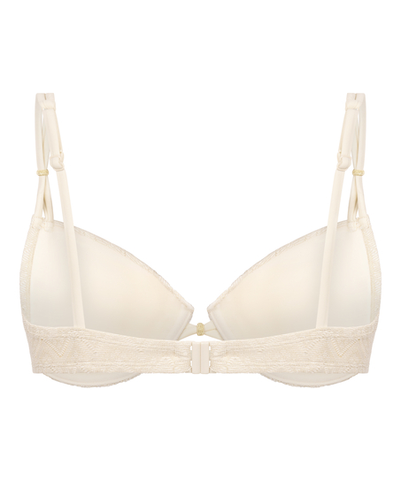 Crochet Bikini Top, Weiß