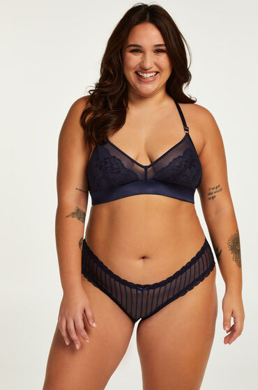 Hunkemöller Bralette Libby Curvy Bleu
