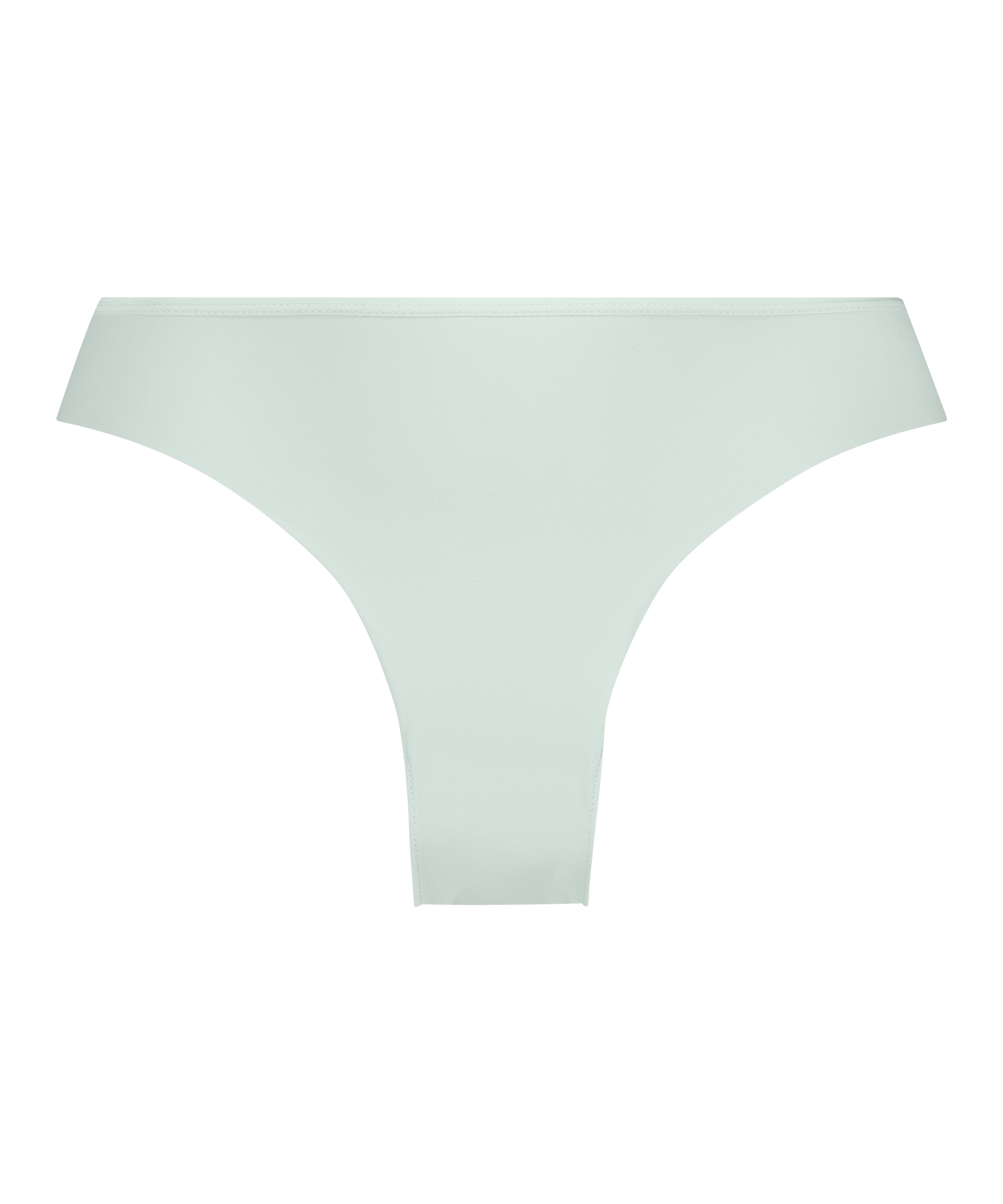 Slip brésilien Invisible Lace Back, Vert, main