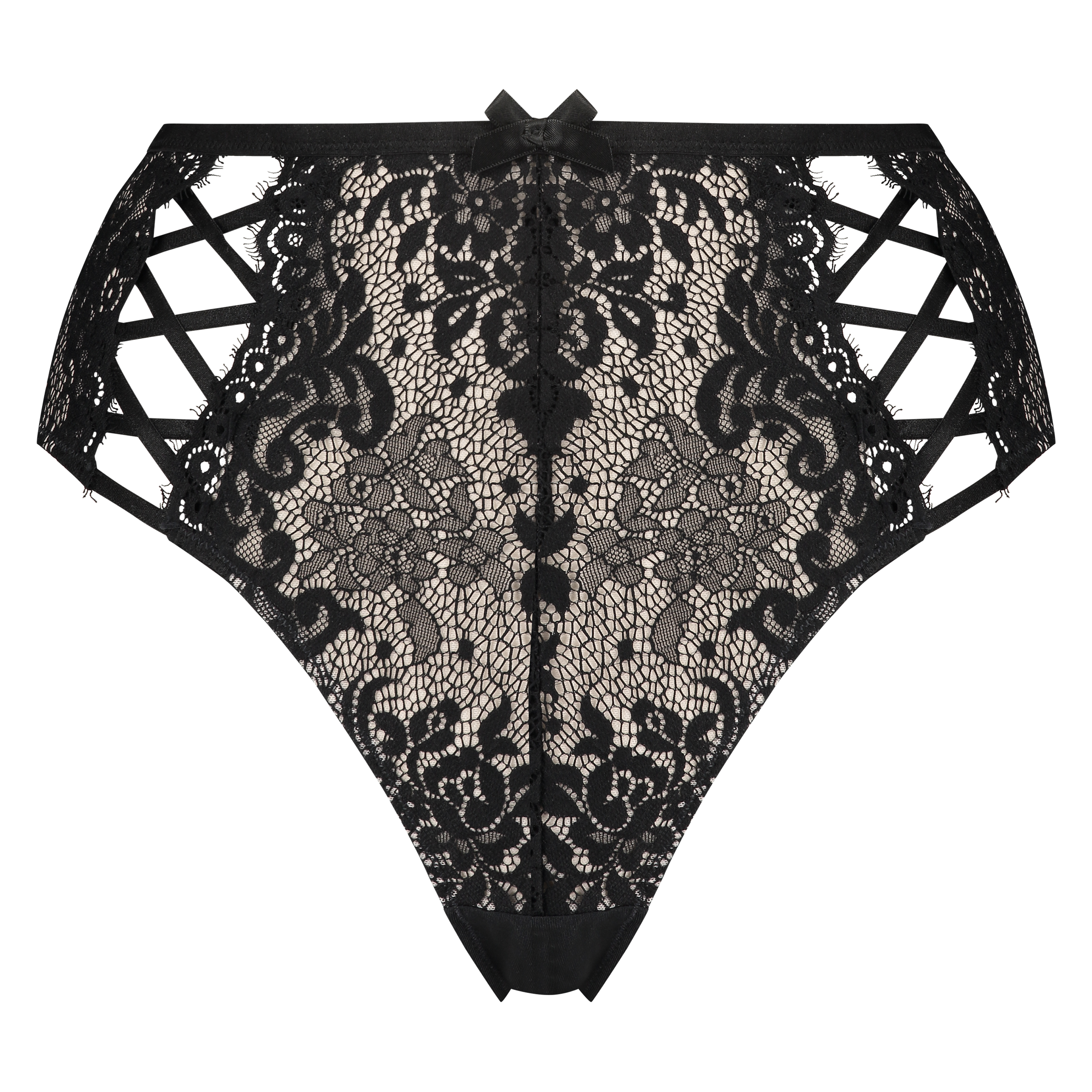 Br&eacute;silien taille haute Cardi, Noir, main