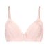 Soutien-gorge push-up rembourré sans armatures Bessie, Rose