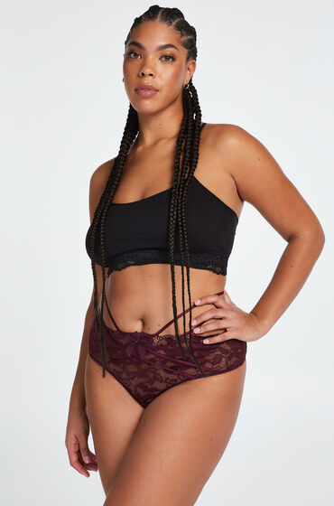 Hunkemöller String Sally Curvy Rouge