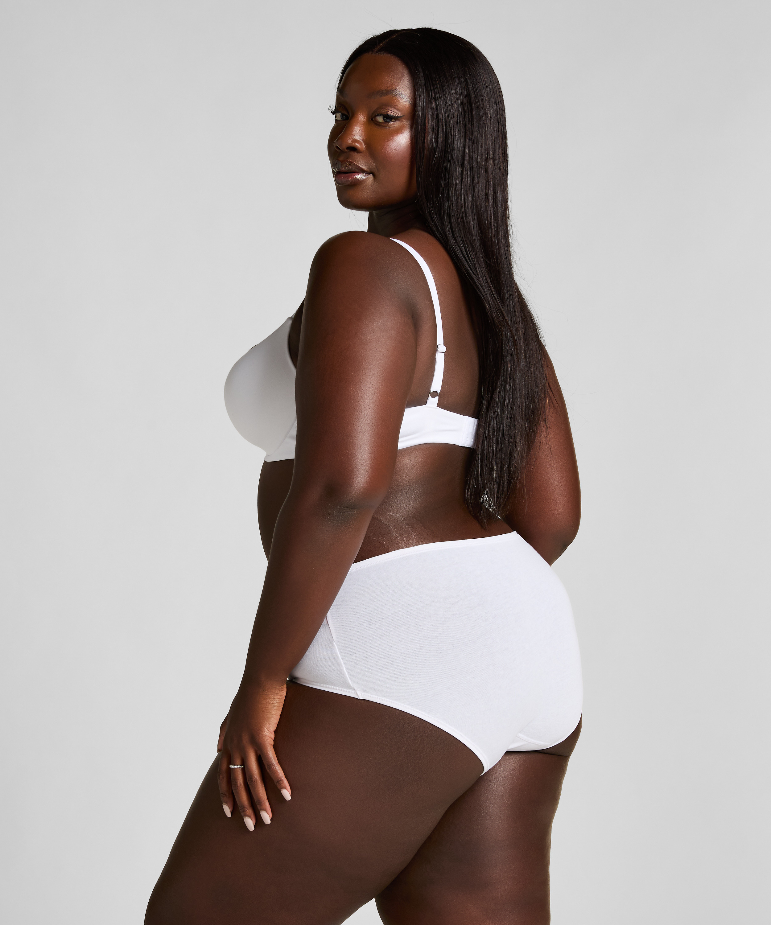 Superslip Midi, Weiß, main