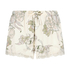 Short de pyjama Satin, Blanc