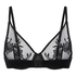 Soutien-gorge à armatures non-rembourré Hilton, Noir