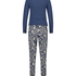Pyjama-Set f&uuml;r das Stillen, Blau