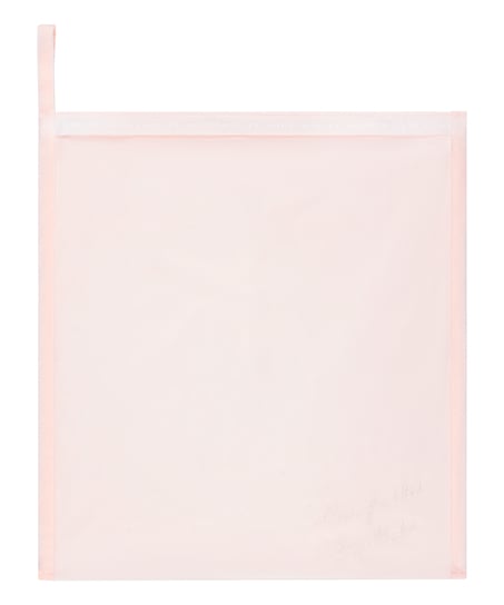 Washing Bag Pink Ribbon Large, Rose
