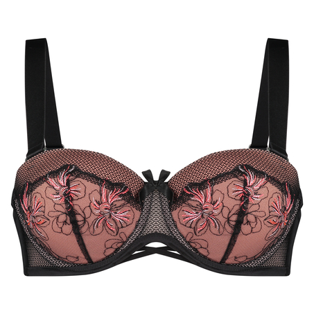 Soutien-gorge à armatures préformé Emily, Noir