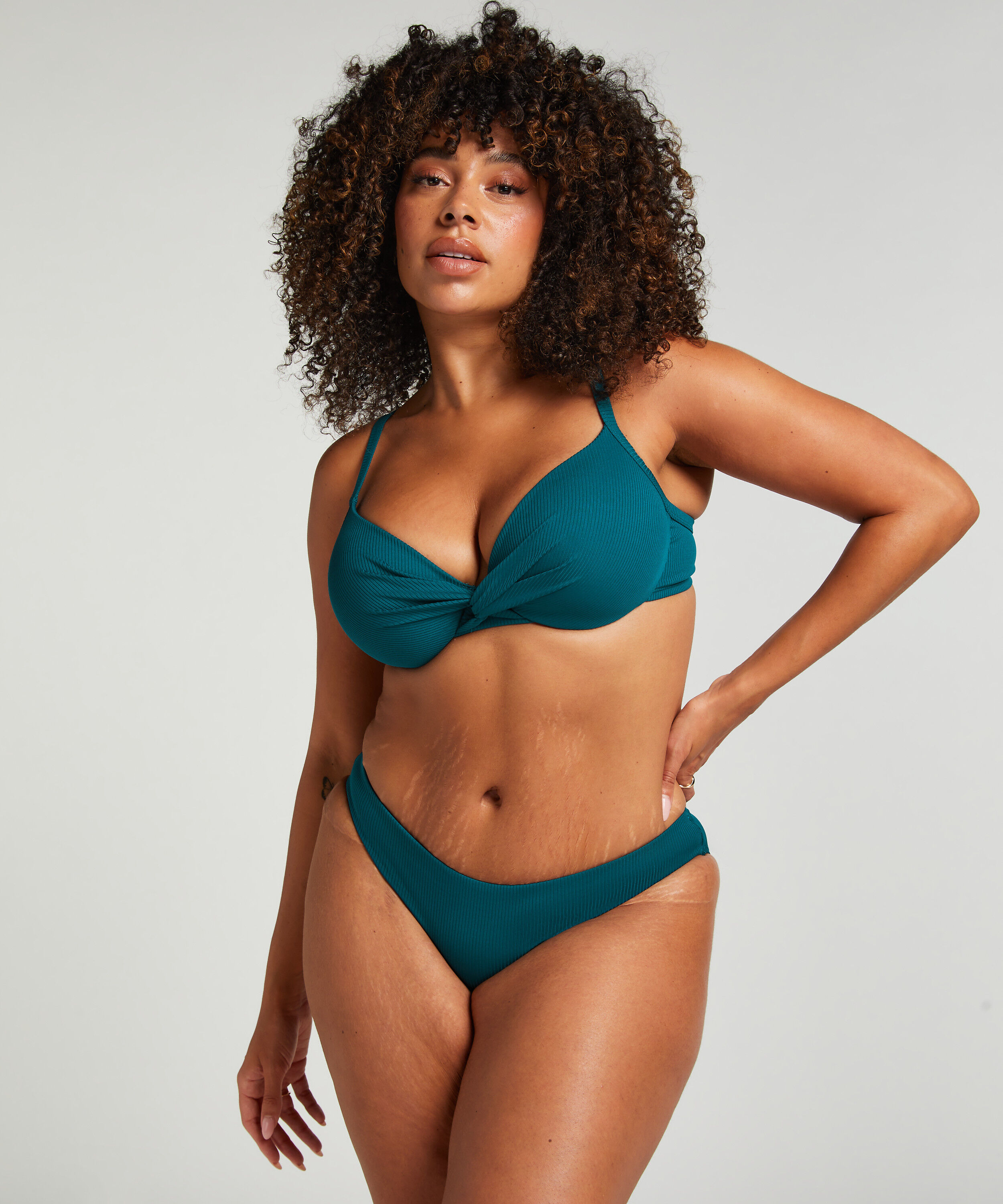 Slip de Bikini Rio Eclipse, Vert