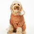 Fleece Hunde-Onesie, Braun