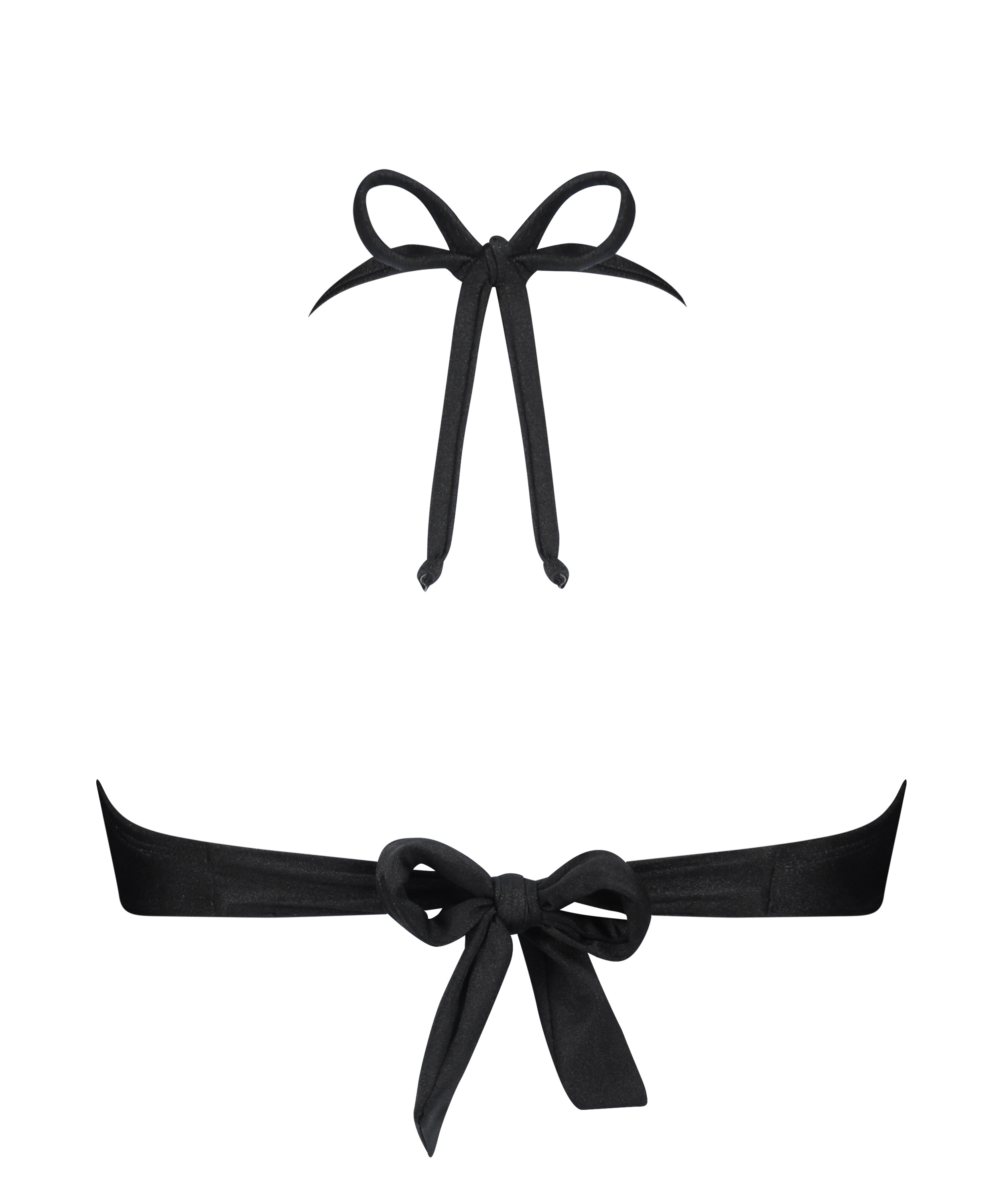 Haut de bikini Bandeau Yucatan, Noir, main