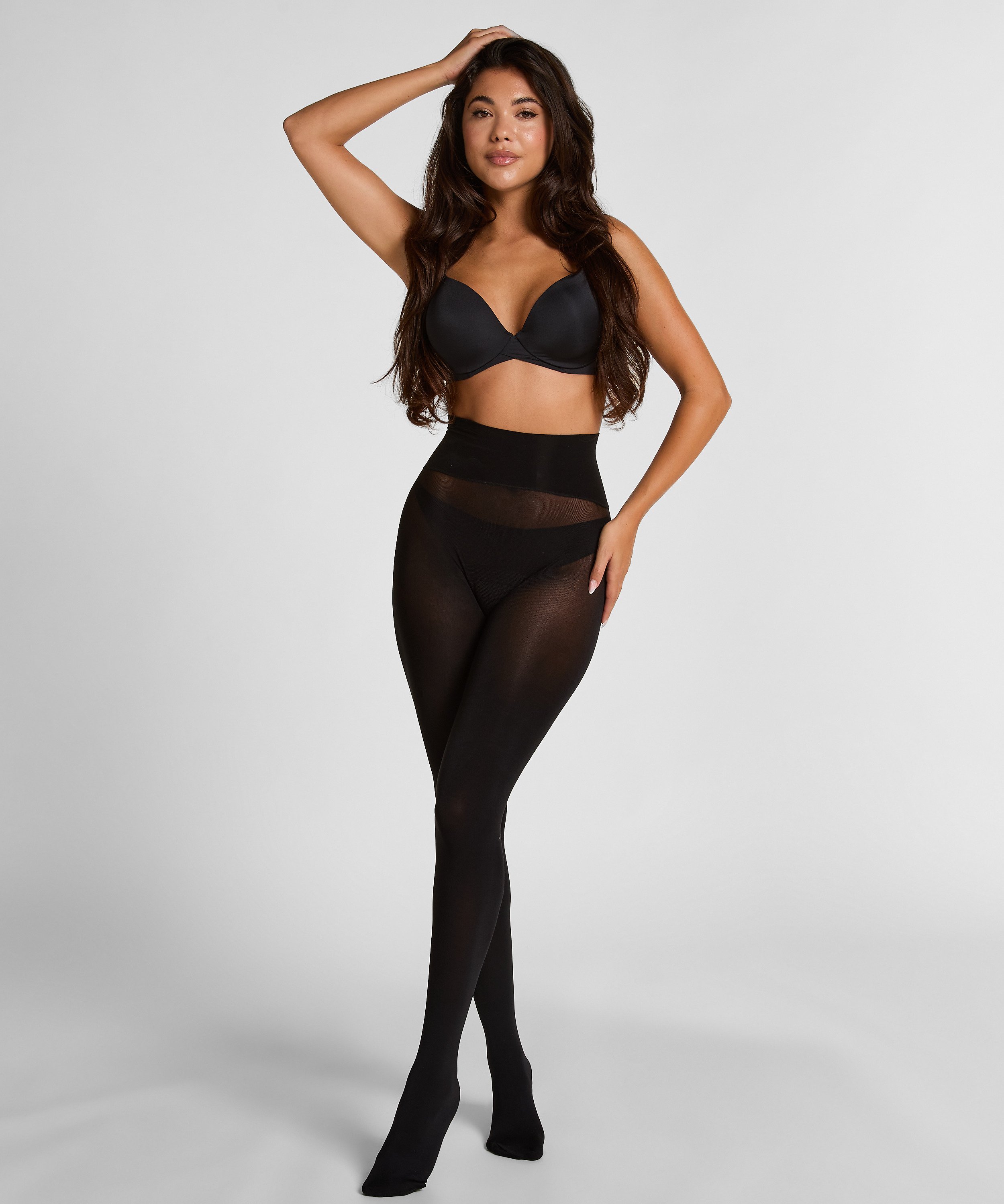 Collants 60 deniers Velvet Touch, Noir, main
