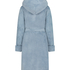 Peignoir Fleece, Bleu
