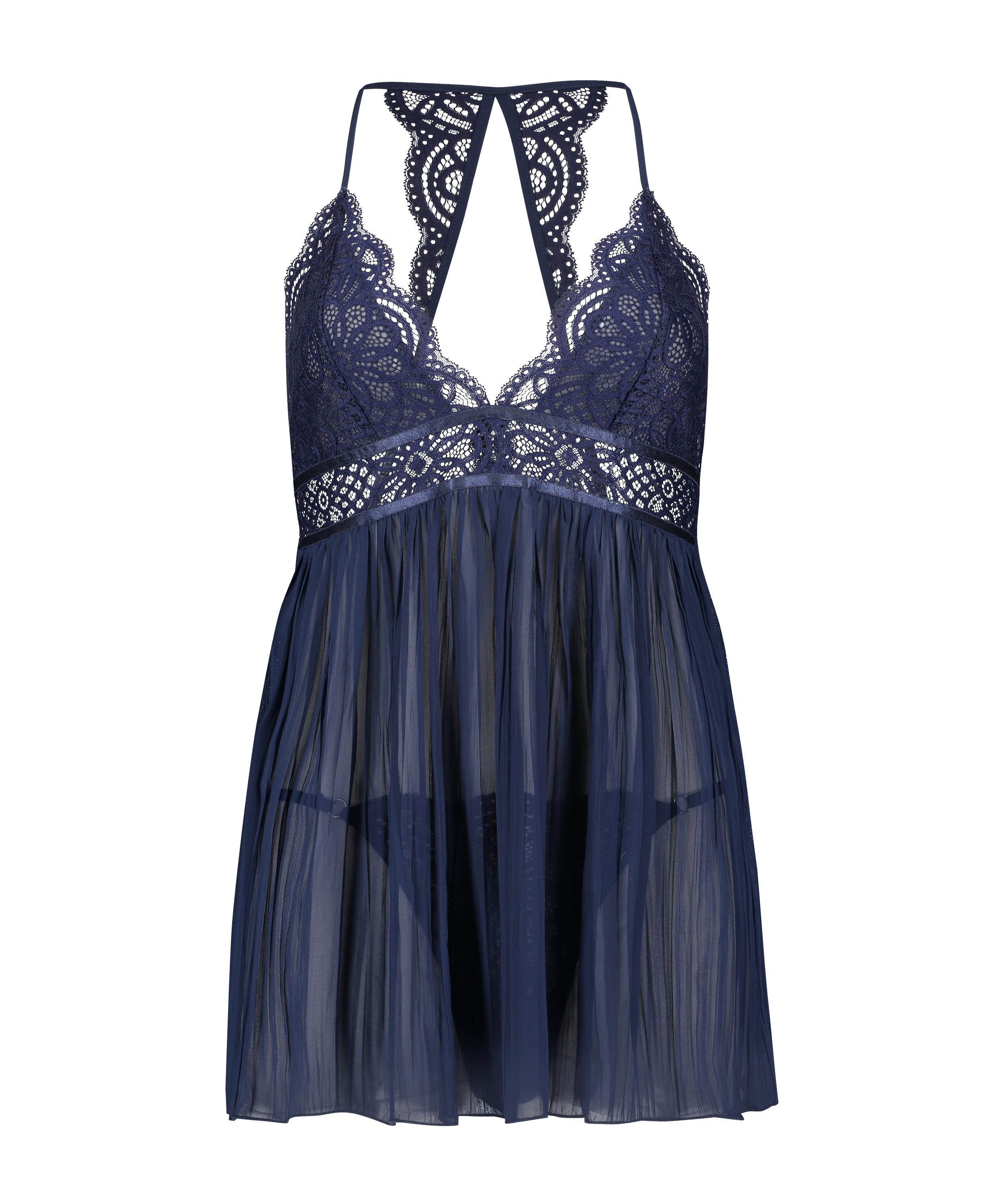 Babydoll Chiffon, Blau, main