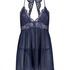 Babydoll Chiffon, Blau
