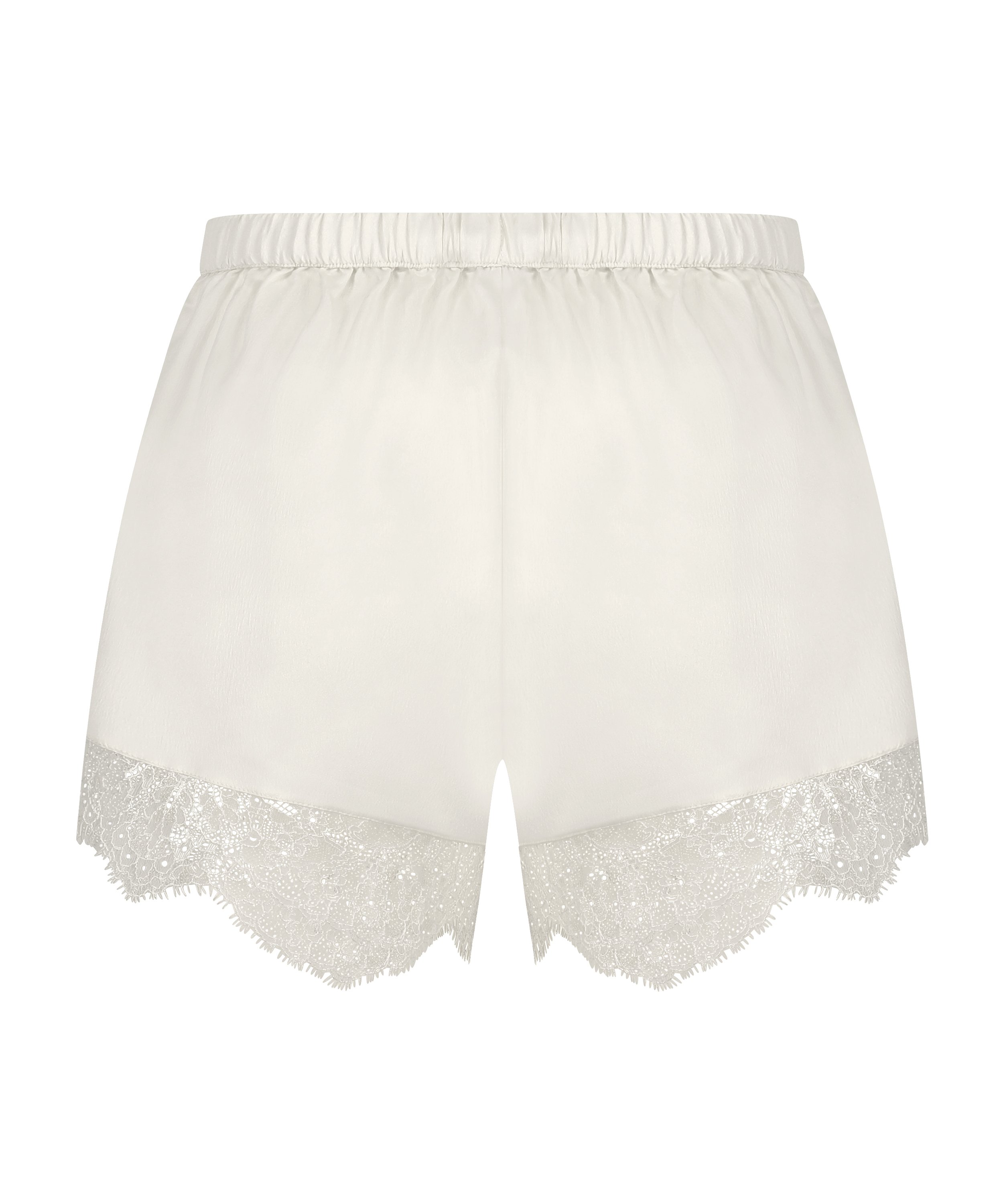 Satin Short Camille, Weiß, main