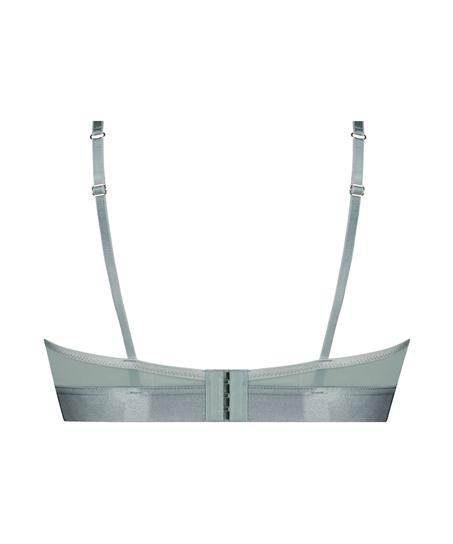 Soutien-gorge bustier non-rembourré à armatures Luna, Bleu