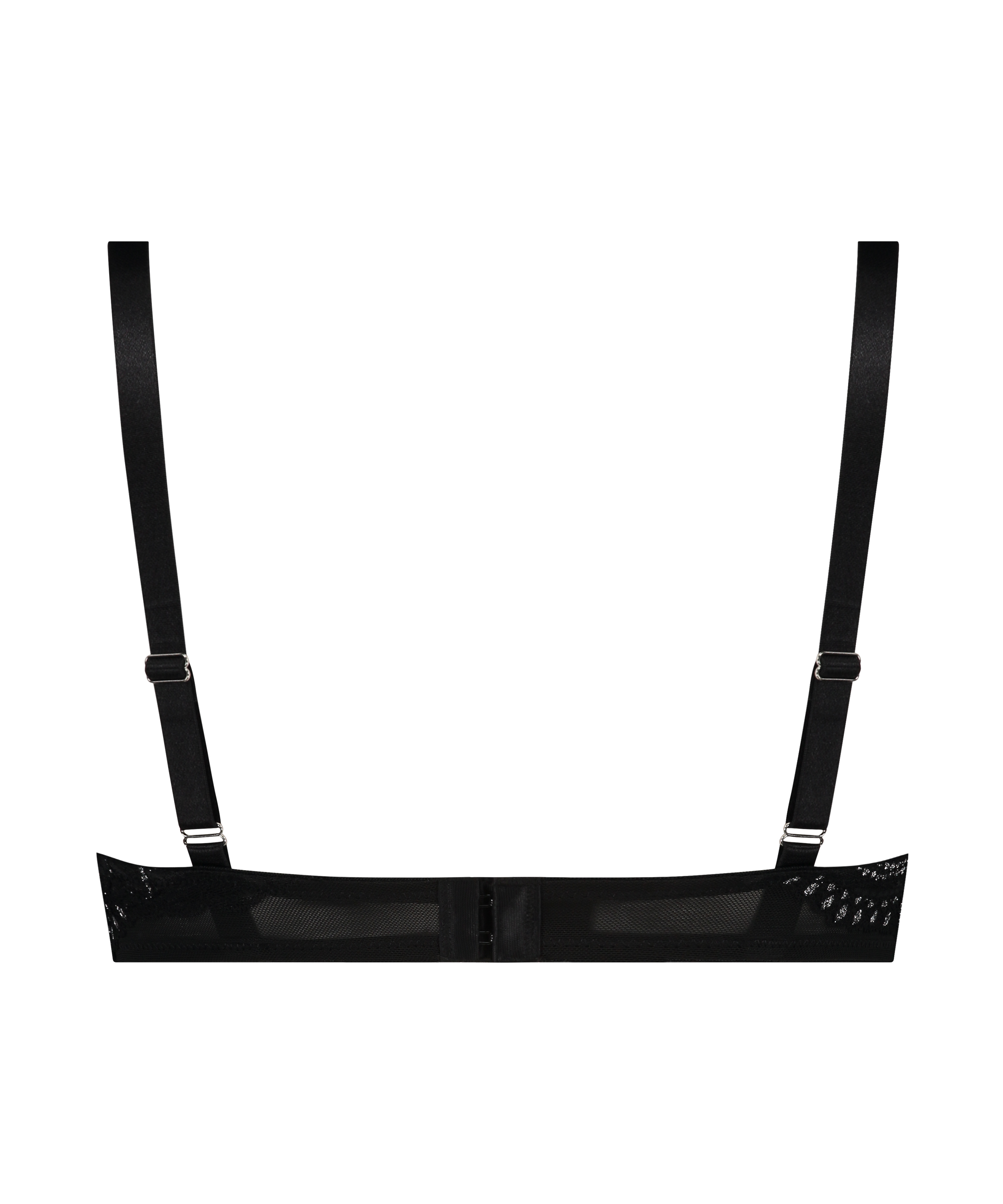 Unwattierter Bügel-BH Donna Sparkle, Schwarz, main