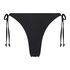 Bikini Slip Cheeky Tanga Doha, Schwarz