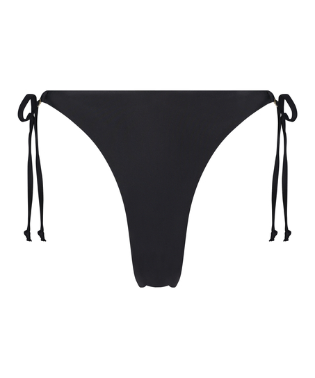 Bikini Slip Cheeky Tanga Doha, Schwarz