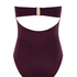 Maillot de bain bandeau en néoprène, Violet