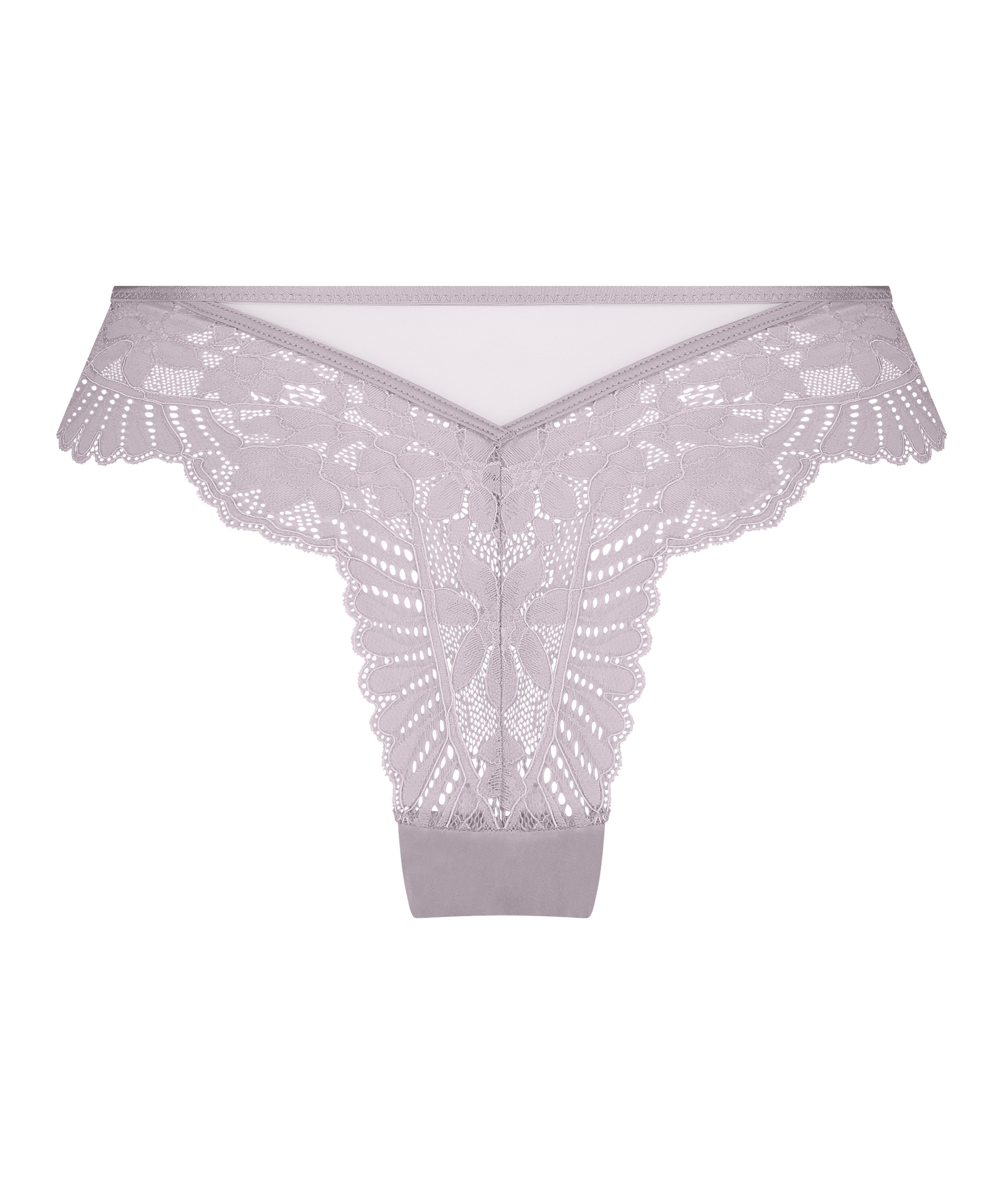 Slip brésilien Almendra, Violet, main