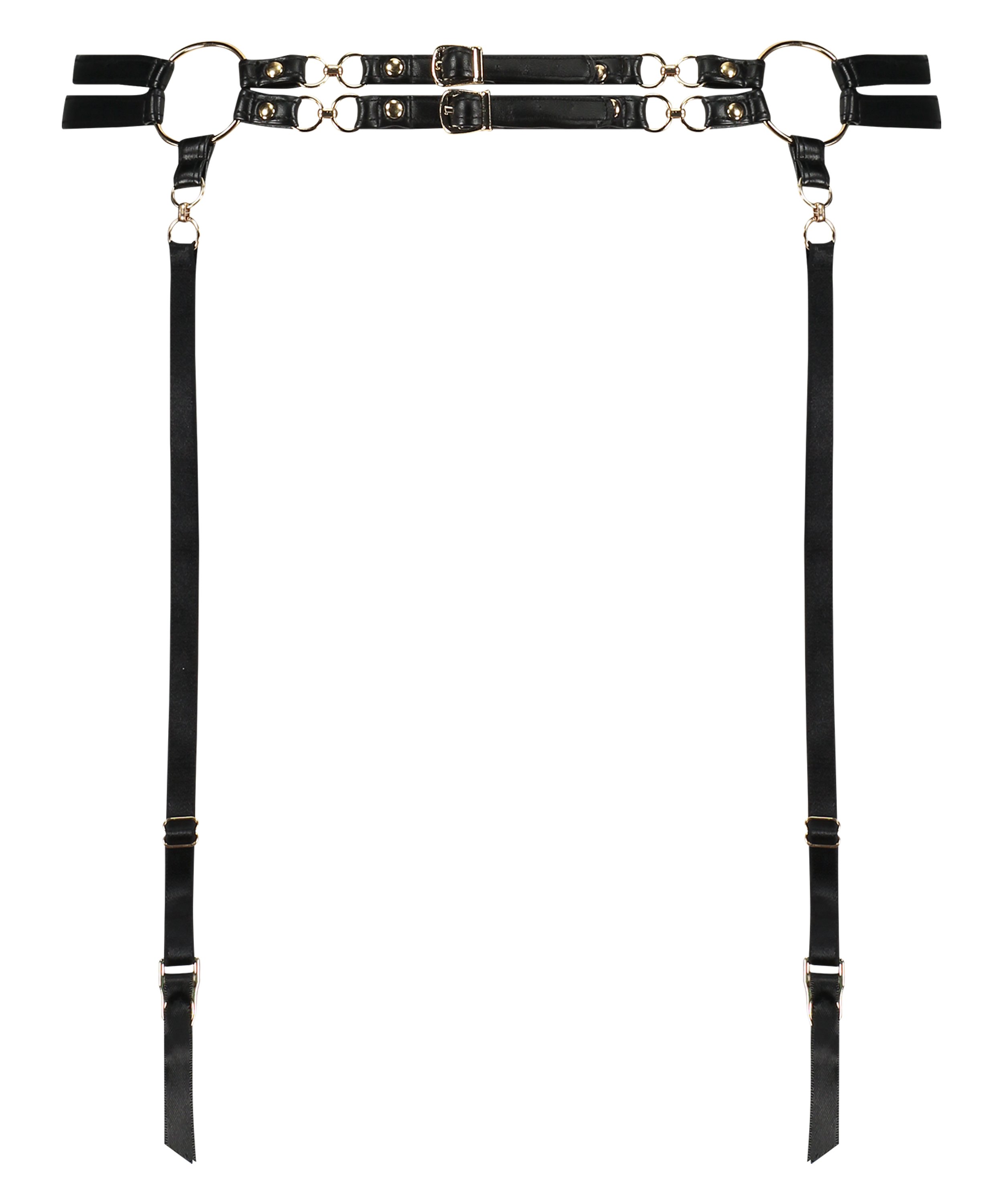 Private Porte-jarretelles Faye, Noir, main