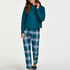 Pyjama-Set, Blau