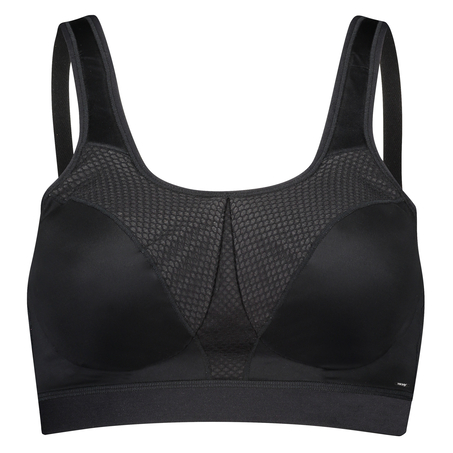 Soutien-gorge de sport HKMX The Elite Niveau 3, Noir
