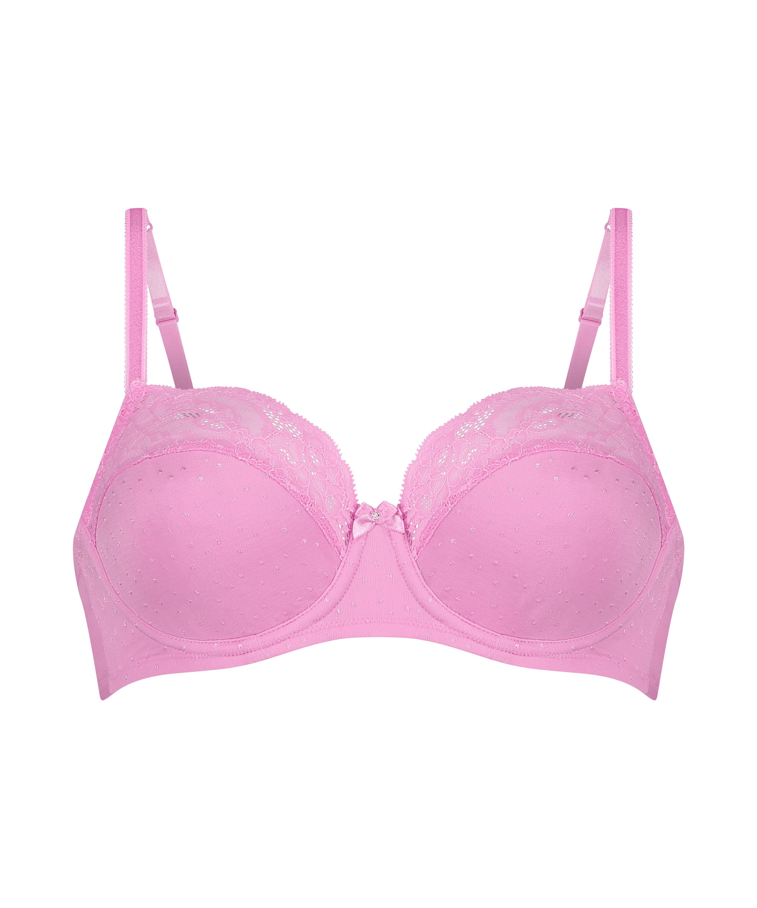 Soutien-gorge &agrave; armatures non-pr&eacute;form&eacute; Sophie, Rose, main