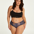 Brazilian Lacey Curvy, Blau
