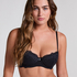 Soutien-gorge à armatures préformé Marine, Noir