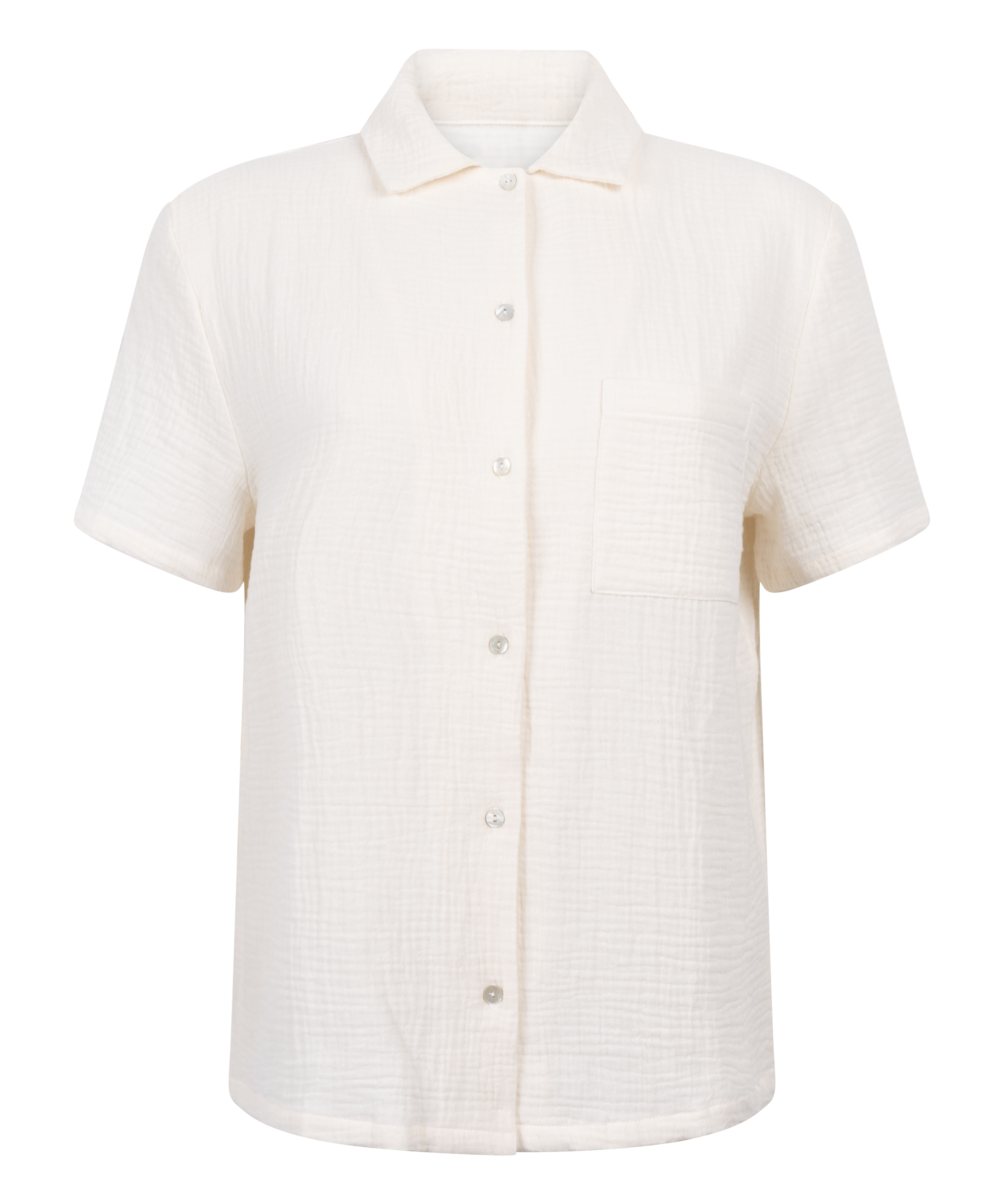 Musselin-Jacke, Weiß, main