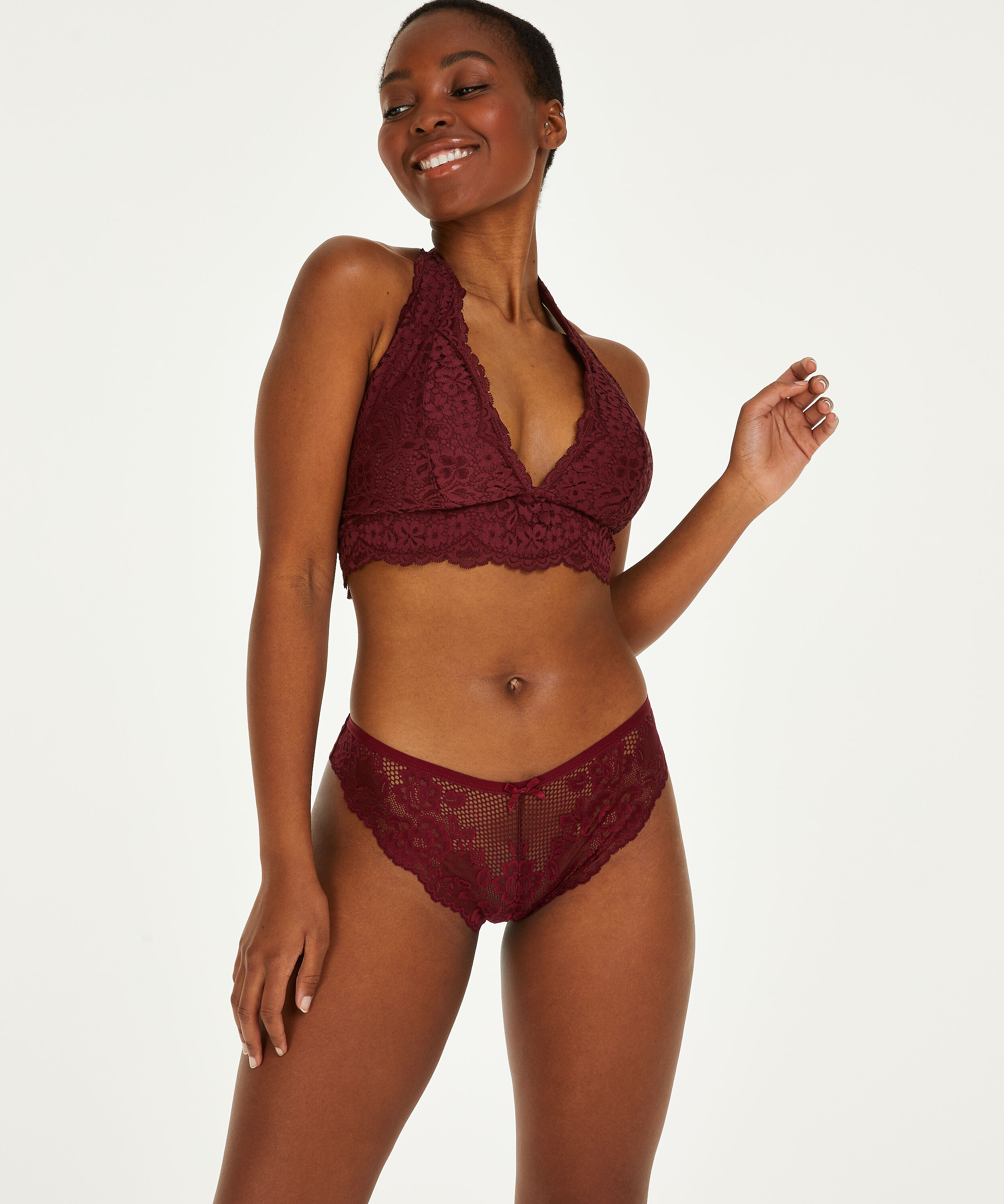 Slip brésilien Bianca, Rouge